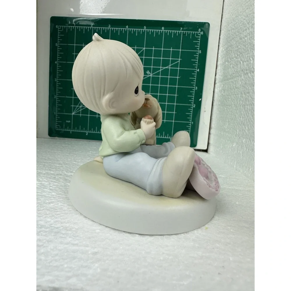 Vintage 1993 Precious Moments Sharing Sweet Moments Together Enesco Figurine Dog